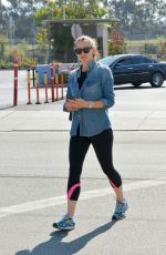 JENNIFER GARNER Arrives at a Gym in Brentwood 06/20/2016