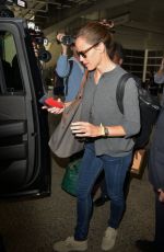 JENNIFER GARNER at Los Angeles International Airport 06/02/2016