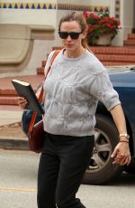 JENNIFER GARNER at Sunday Church Service in Pacific Palisades 06/05/2016