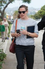 JENNIFER GARNER at Sunday Church Service in Pacific Palisades 06/05/2016