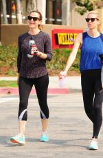 JENNIFER GARNER Heading to a Gym in Santa Monica 06/17/2016