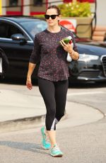 JENNIFER GARNER Heading to a Gym in Santa Monica 06/17/2016