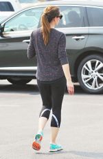 JENNIFER GARNER Heading to a Gym in Santa Monica 06/17/2016