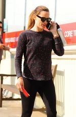 JENNIFER GARNER Heading to a Gym in Santa Monica 06/17/2016