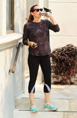 JENNIFER GARNER Heading to a Gym in Santa Monica 06/17/2016