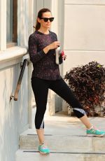 JENNIFER GARNER Heading to a Gym in Santa Monica 06/17/2016