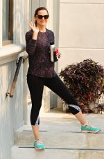 JENNIFER GARNER Heading to a Gym in Santa Monica 06/17/2016