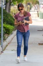 JENNIFER GARNER Out in Brentwood 06/27/2016