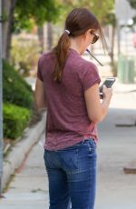 JENNIFER GARNER Out in Brentwood 06/27/2016