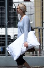 JENNIFER LAWRENCE at Airport in Florence 06/03/2016