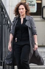 JENNIFER LOPEZ on the Set of 