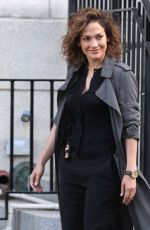JENNIFER LOPEZ on the Set of 