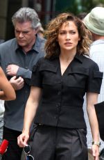 JENNIFER LOPEZ on the Set of 