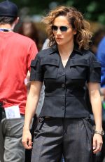 JENNIFER LOPEZ on the Set of 