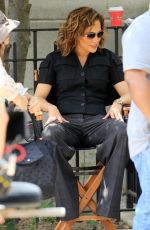 JENNIFER LOPEZ on the Set of 