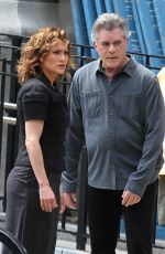 JENNIFER LOPEZ on the Set of 