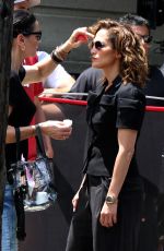 JENNIFER LOPEZ on the Set of 