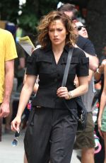 JENNIFER LOPEZ on the Set of 