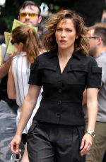 JENNIFER LOPEZ on the Set of 