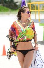 JENNIFER NICOLE LEE in Bikini in South Beach 06/04/2016