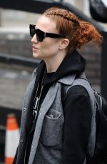 JESS GLYNNE Leaves ITV Studios in London 05/02/2016