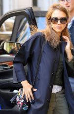 JESSICA ALBA Arrives at Her Hotel in New York 06/13/2016