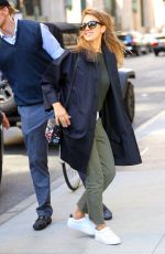 JESSICA ALBA Arrives at Her Hotel in New York 06/13/2016
