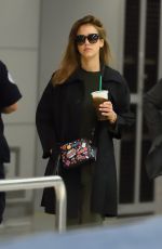 JESSICA ALBA at JFK Airport in New York 06/13/2016