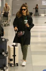 JESSICA ALBA at JFK Airport in New York 06/13/2016