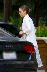 JESSICA ALBA at The Four Seasons Hotel in Beverly Hills 06/19/2016