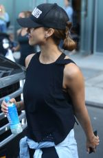 JESSICA ALBA Leaves a Gym in New York 06/15/2016