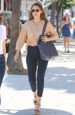 JESSICA ALBA Out for Lunch in Beverly Hills 06/20/2016
