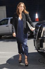 JESSICA ALBA Out in New York 06/14/2016