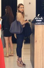 JESSICA ALBA Shopping on Melrose in West Hollywood 06/20/2016
