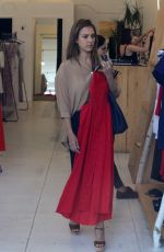 JESSICA ALBA Shopping on Melrose in West Hollywood 06/20/2016