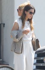 JESSICA BIEL Out in Toluca Lake 06/21/2016