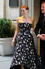 JESSICA CHASTAIN at CFDA Fashion Awards in New York 06/06/2016