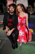 JESSICA CHASTAIN at Prada Dinner and Presentation in Milan 06/19/2016