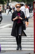 JESSICA CHASTAIN Out and About in New York 06/03/2016