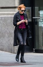 JESSICA CHASTAIN Out and About in New York 06/03/2016