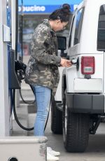 JESSICA GOMES at a Gas Station in Los Angeles 05/31/2016