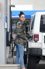 JESSICA GOMES at a Gas Station in Los Angeles 05/31/2016