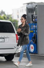 JESSICA GOMES at a Gas Station in Los Angeles 05/31/2016