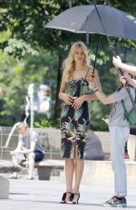 JESSICA HART on the Set of a Photoshoot in New York 06/21/2016