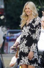 JESSICA HART on the Set of a Photoshoot in New York 06/21/2016