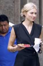JESSICA HART on the Set of a Photoshoot in New York 06/21/2016