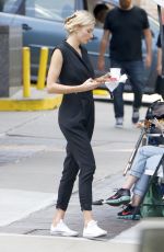 JESSICA HART on the Set of a Photoshoot in New York 06/21/2016
