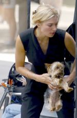 JESSICA HART on the Set of a Photoshoot in New York 06/21/2016