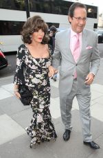 JOAN COLLINS at Summer Party at The Victoria and Albert Museum in London 06/22/2016