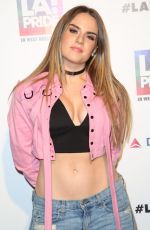 JOANNA JOJO LEVESQUE at LA Pride Music Festival in Los Angeles 06/11/2016